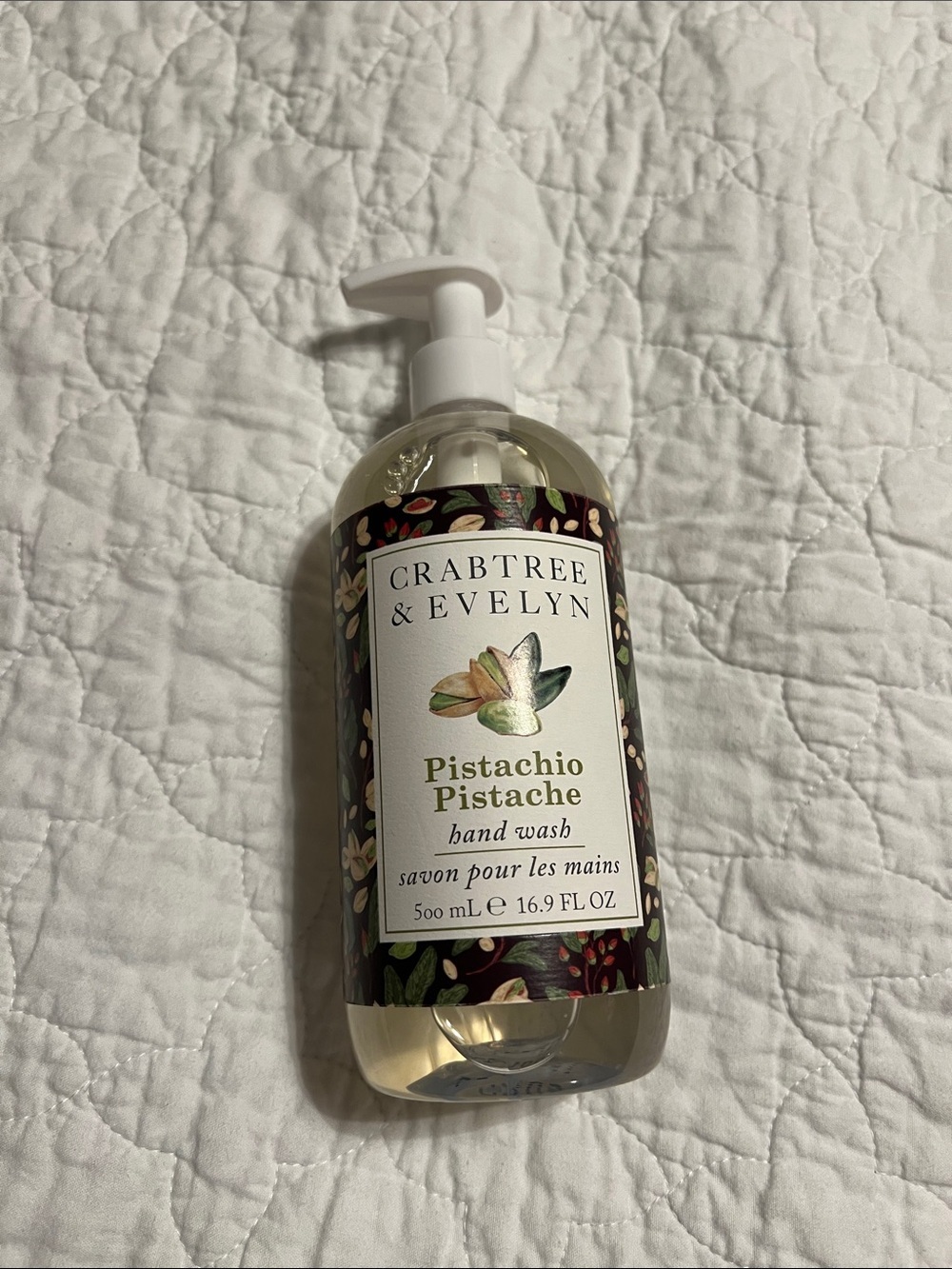 Crabtree & Evelyn hand wash Pistachio 16.9 oz